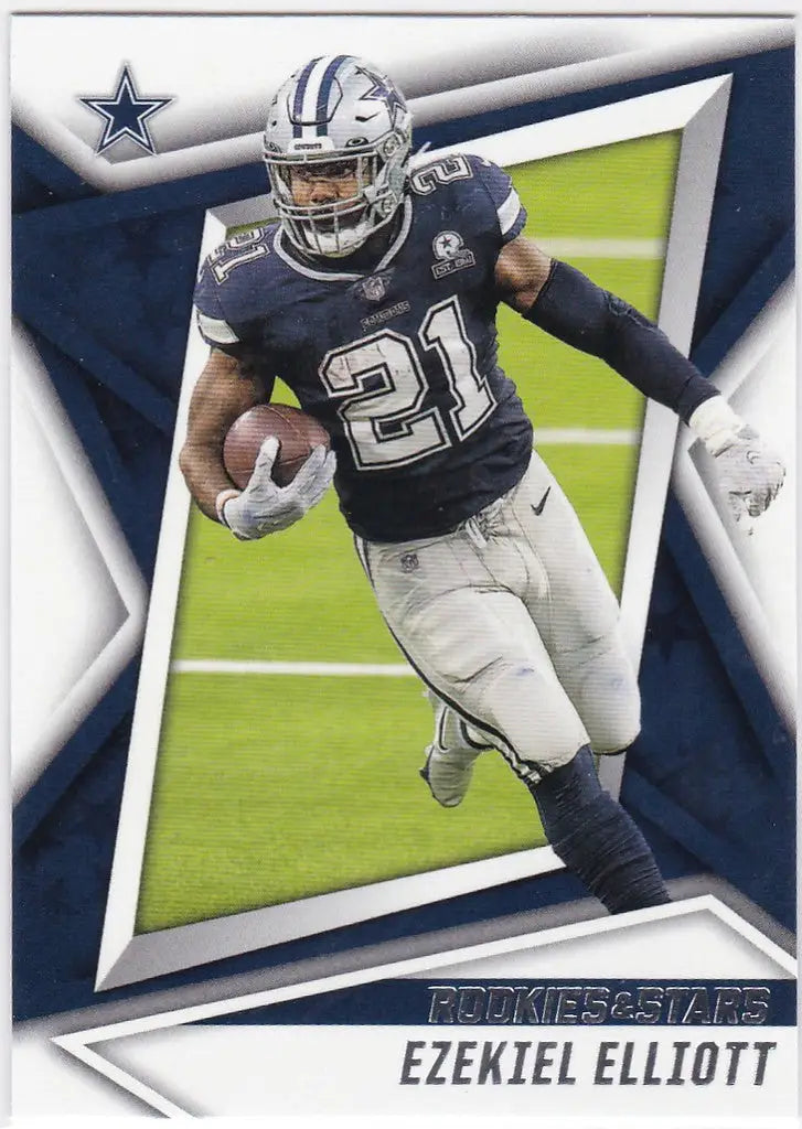 2021 Rookies & Stars #78 Ezekiel Elliott Dallas Cowboys