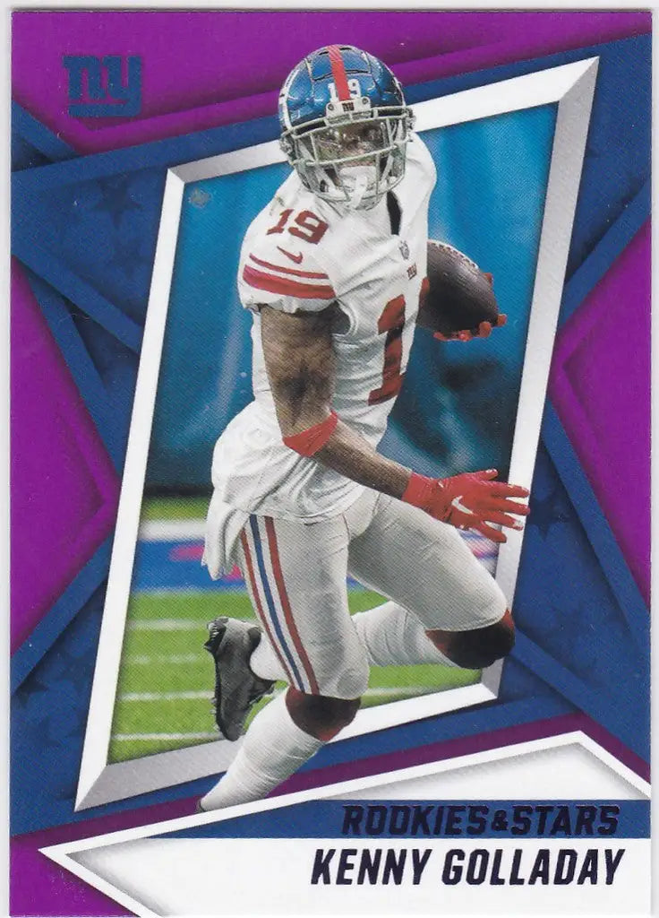 2021 Rookies & Stars #80 Kenny Golladay Purple Parallel New York Giants