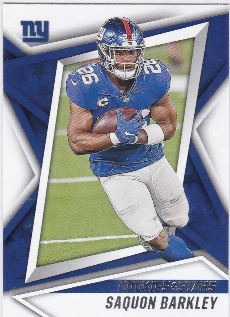 2021 Rookies & Stars #81 Saquon Barkley New York Giants