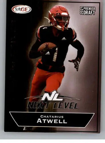 2021 SAGE Hit Premier Draft #39 Chatarius Atwell NM-MT Next Level - Football Card Single