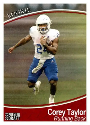 2021 SAGE Hit Premier Draft Red #136 Corey Taylor NM Near Mint - Other