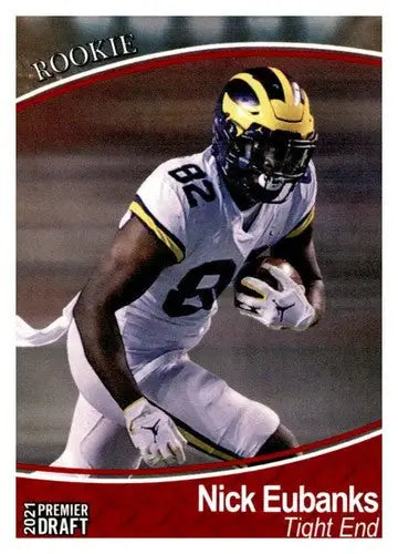 2021 SAGE Hit Premier Draft Red #137 Nick Eubanks Near Mint or Better ID:39871 - Football Card Single