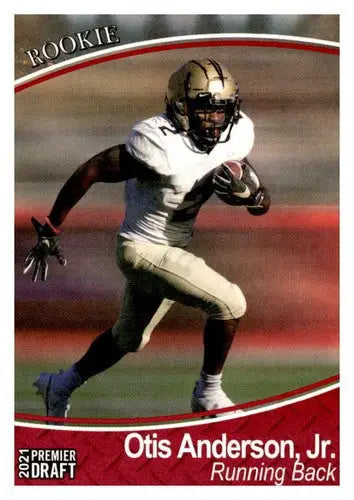 2021 SAGE Hit Premier Draft Red #144 Otis Anderson Jr NM Near Mint - Football Card Single
