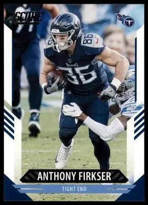 2021 Score Anthony Firkser 186 Tennessee Titans