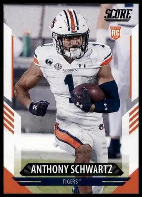 2021 Score Anthony Schwartz RC 382 Auburn Tigers