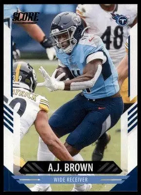 2021 Score Base A.J. Brown Tennessee Titans 183 - Football Card Single