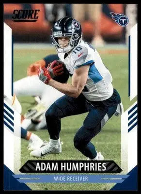 2021 Score Base Adam Humphries Tennessee Titans 291