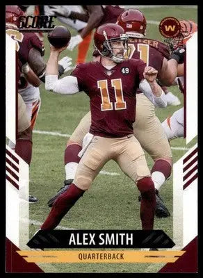 2021 Score Base Alex Smith Washington Football Team 79 - Football Card Single