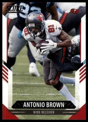 2021 Score Base Antonio Brown Tampa Bay Buccaneers 14 - Football Card Single