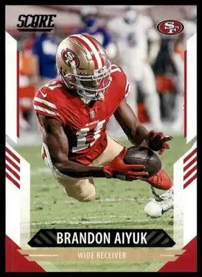 2021 Score Base Brandon Aiyuk San Francisco 49ers 265 - Football Card Single