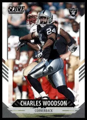2021 Score Base Charles Woodson Oakland Raiders 300 - Football Card Single