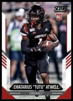 2021 Score Base Chatarius Atwell RC Louisville Cardinals 336 - Football Card Single