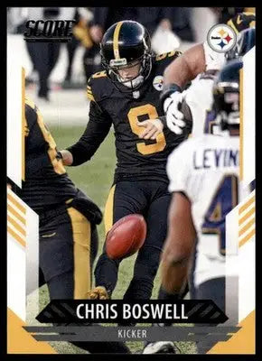 2021 Score Base Chris Boswell Pittsburgh Steelers 119 - Football Card Single