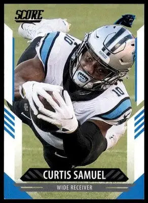 2021 Score Base Curtis Samuel Carolina Panthers 203 - Football Card Single