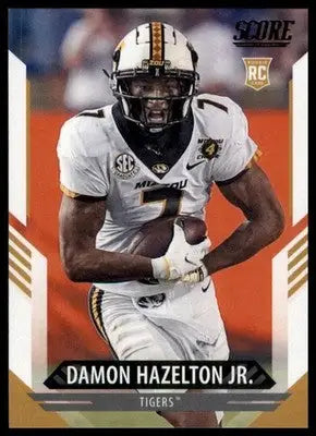 2021 Score Base Damon Hazelton Jr. RC Missouri Tigers 367 - Football Card Single