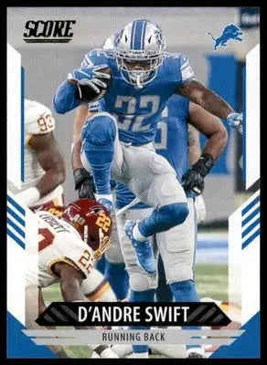 2021 Score Base D’Andre Swift Detroit Lions 133 - Football Card Single