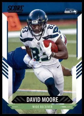 2021 Score Base David Moore Seattle Seahawks 273 - Football Card Single