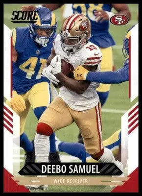 2021 Score Base Deebo Samuel San Francisco 49ers 264 - Football Card Single