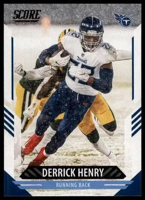 2021 Score Base Derrick Henry Tennessee Titans 182 - Football Card Single