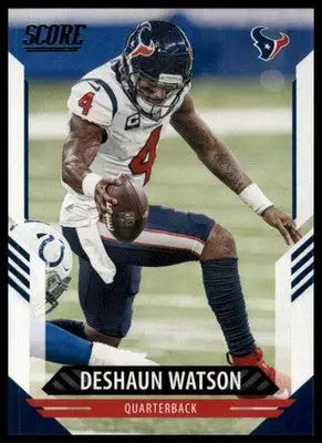 2021 Score Base Deshaun Watson Houston Texans 155 - Football Card Single