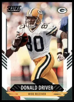 2021 Score Base Donald Driver Green Bay Packers 299 - Football Card Single