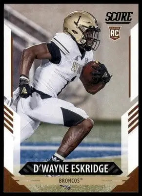 2021 Score Base D’Wayne Eskridge RC Western Michigan Broncos 393 - Football Card Single