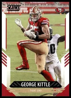 2021 Score Base George Kittle San Francisco 49ers 261 - Football Card Single