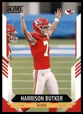 2021 Score Base Harrison Butker Kansas City Chiefs 9 - Football Card Single