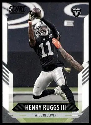 2021 Score Base Henry Ruggs III Las Vegas Raiders 228 - Football Card Single