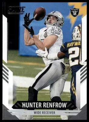 2021 Score Base Hunter Renfrow Las Vegas Raiders 227 - Football Card Single