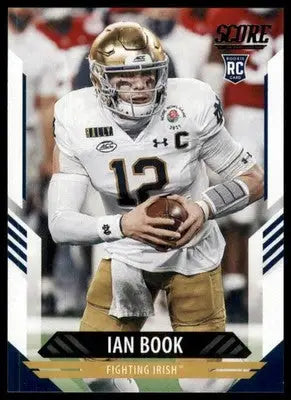 2021 Score Base Ian Book RC Notre Dame Fighting Irish 364 - Football Card Single