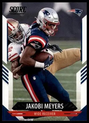 2021 Score Base Jakobi Meyers New England Patriots 39 - Football Card Single
