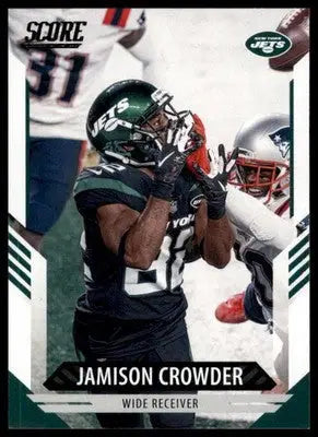 2021 Score Base Jamison Crowder New York Jets 47 - Football Card Single