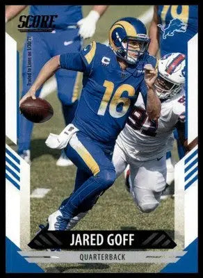 2021 Score Base Jared Goff Detroit Lions 251 - Football Card Single