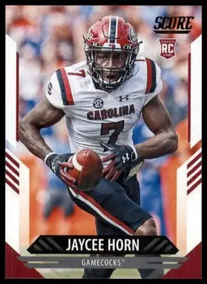 2021 Score Base Jaycee Horn RC South Carolina Gamecocks 344 - Football Card Single