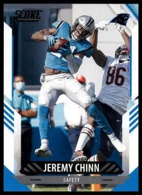 2021 Score Base Jeremy Chinn Carolina Panthers 205 - Football Card Single