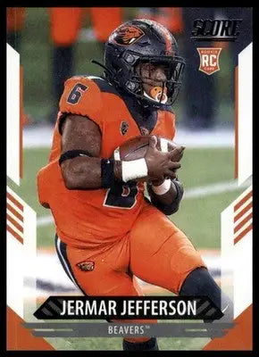 2021 Score Base Jermar Jefferson RC Oregon State Beavers 320 - Football Card Single
