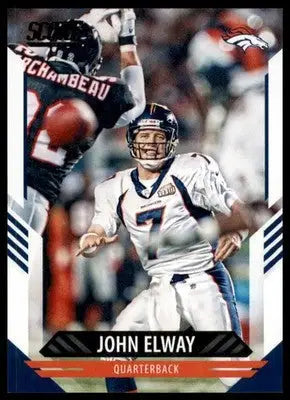 2021 Score Base John Elway Denver Broncos 223 - Football Card Single