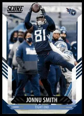 2021 Score Base Jonnu Smith Tennessee Titans 185 - Football Card Single