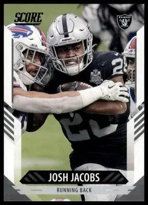 2021 Score Base Josh Jacobs Las Vegas Raiders 226 - Football Card Single