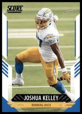 2021 Score Base Joshua Kelley Los Angeles Chargers 234 - Football Card Single