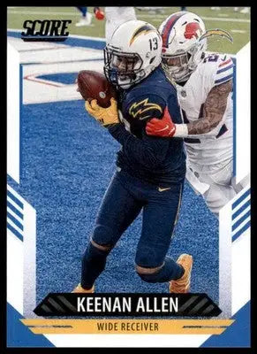 2021 Score Base Keenan Allen Los Angeles Chargers 236 - Football Card Single