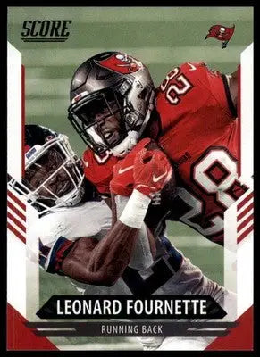 2021 Score Base Leonard Fournette Tampa Bay Buccaneers 13 - Football Card Single