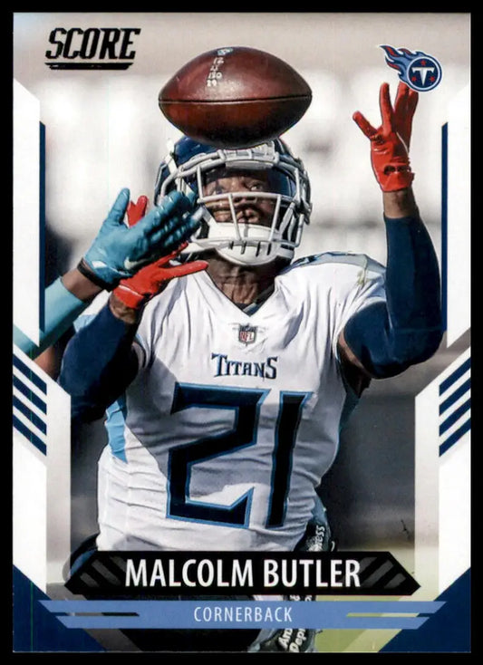 2021 Score Base Malcolm Butler Tennessee Titans 187 - Football Card Single