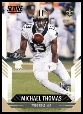2021 Score Base Michael Thomas New Orleans Saints 298 - Football Card Single