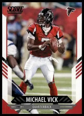 2021 Score Base Michael Vick Atlanta Falcons 195 - Football Card Single