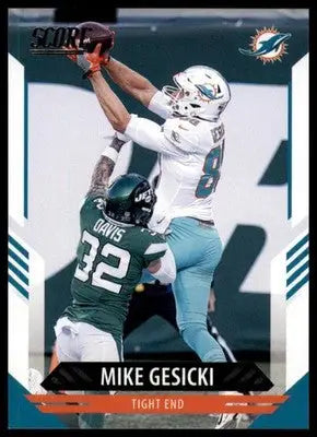 2021 Score Base Mike Gesicki Miami Dolphins 31 - Football Card Single