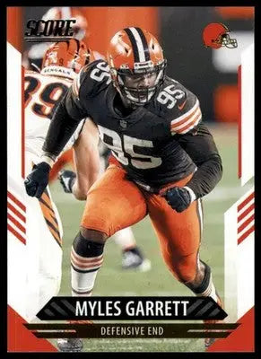 2021 Score Base Myles Garrett Cleveland Browns 108 - Football Card Single