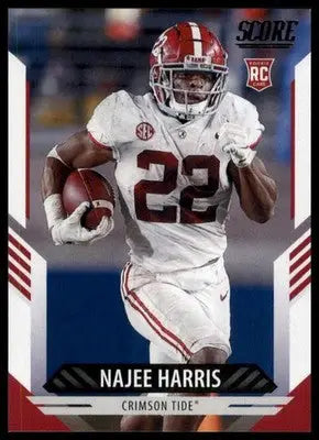 2021 Score Base Najee Harris RC Alabama Crimson Tide 309 - Football Card Single