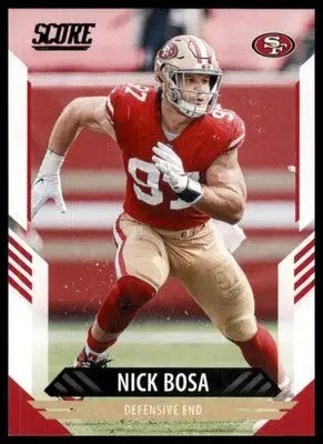 2021 Score Base Nick Bosa San Francisco 49ers 263 - Football Card Single